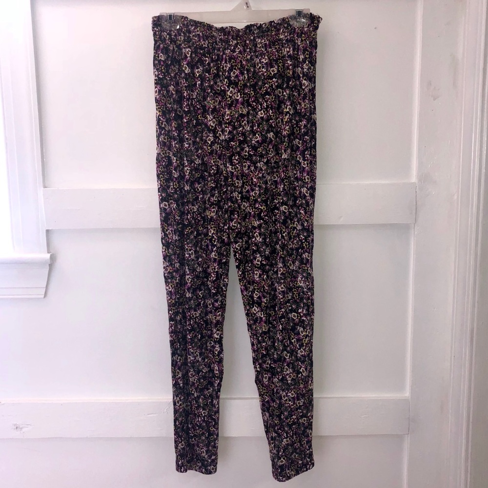 Floral Cozy Jogger Pants